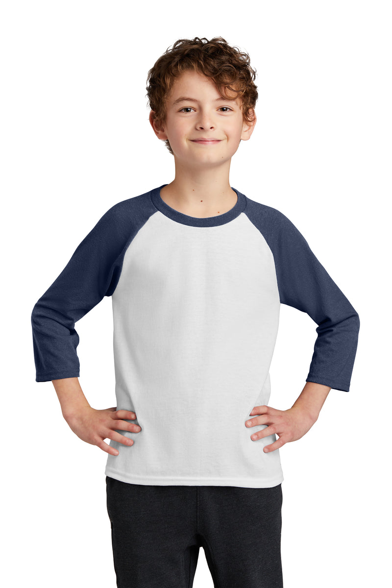 Gildan® Heavy Cotton™ 3/4-Sleeve Raglan T-Shirt - Shop JDRF