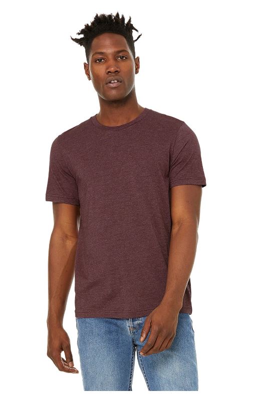  Bella Canvas Jersey Short-Sleeve T-Shirt (3001C) Dark Grey  Heather, 3XL : Clothing, Shoes & Jewelry