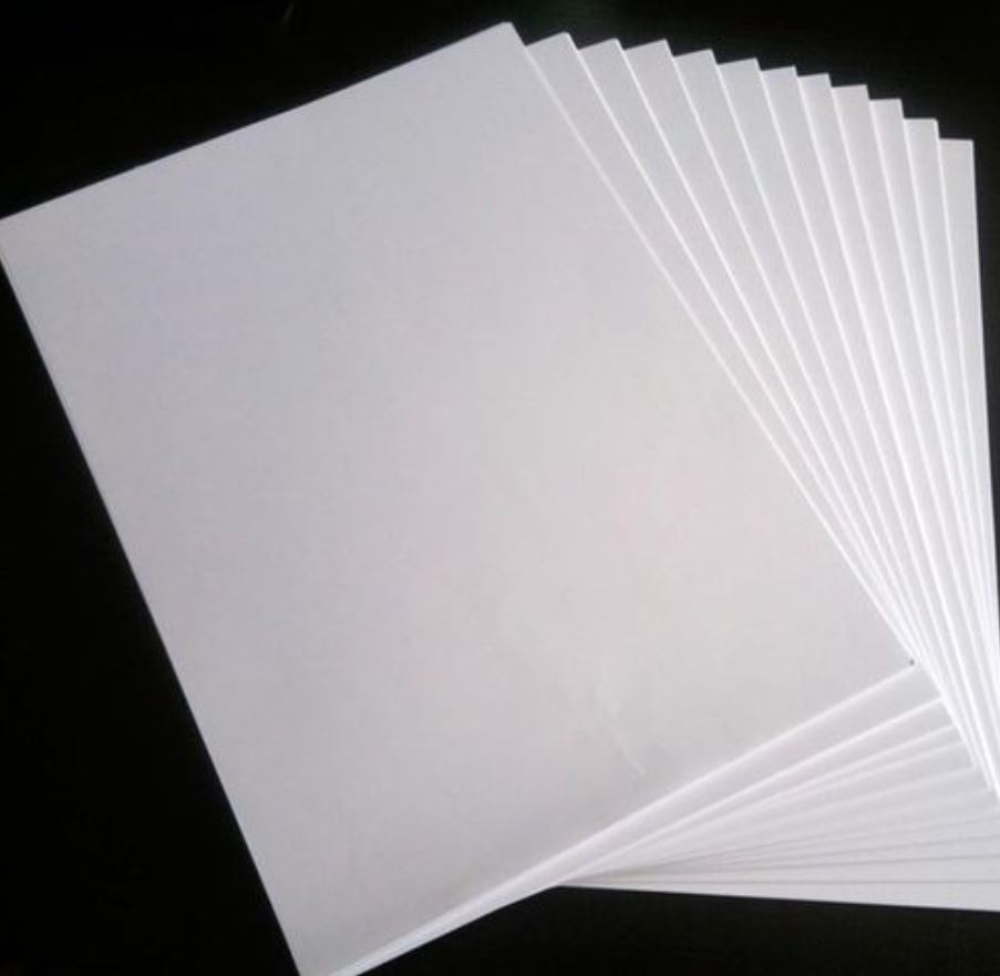 Sublimation a4 Paper Clear transparent white Inkjet transfer paper