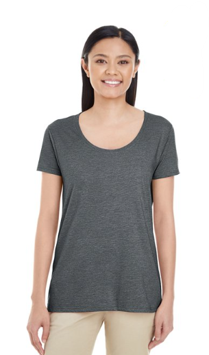 64550L Gildan Softstyle Ladies Deep Scoop T-shirt