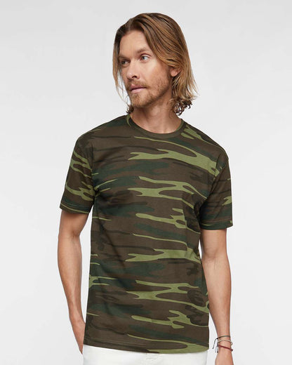 3907 ADULT CAMO TEE