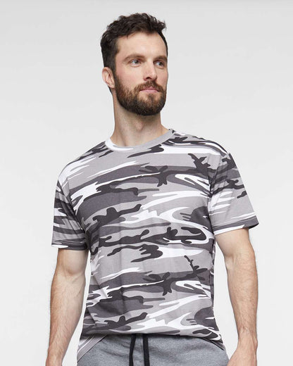 3907 ADULT CAMO TEE