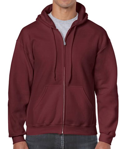 heavy zipper hoodie