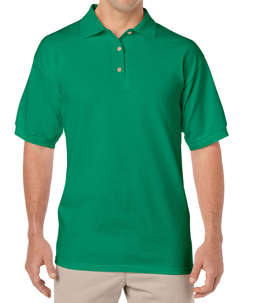 8800 Gildan Dry Blend Adult Polo T-Shirt 2XL / Kelly Green