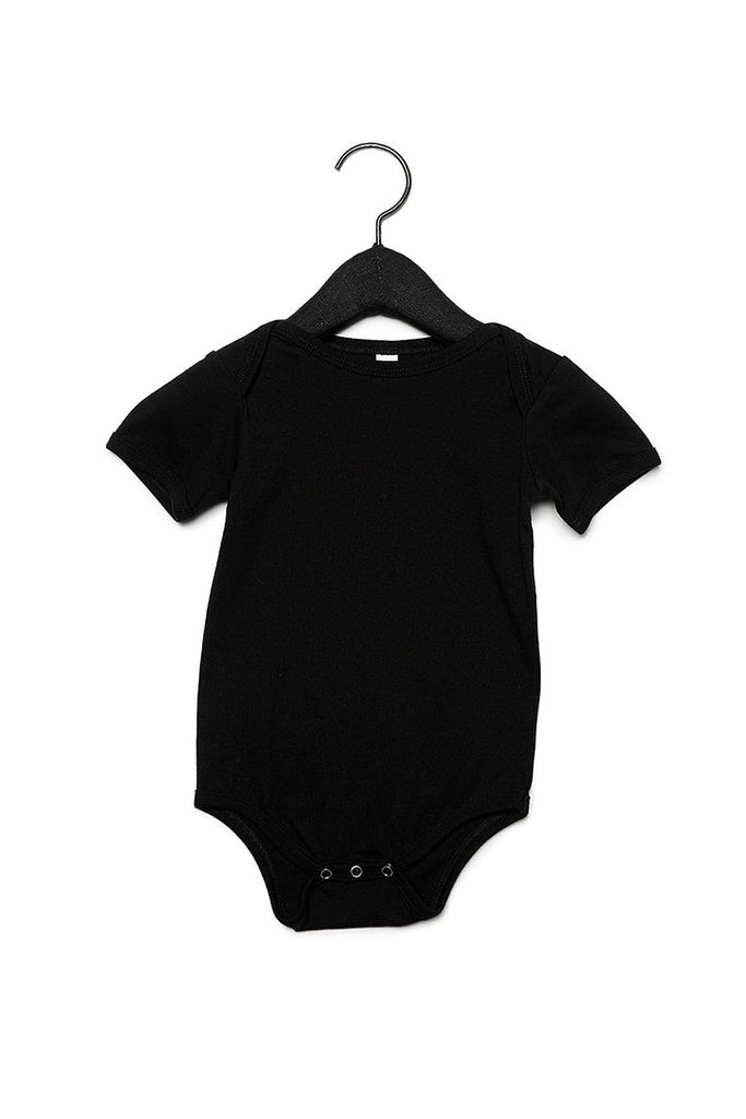 Jersey Baby Onesie in Black