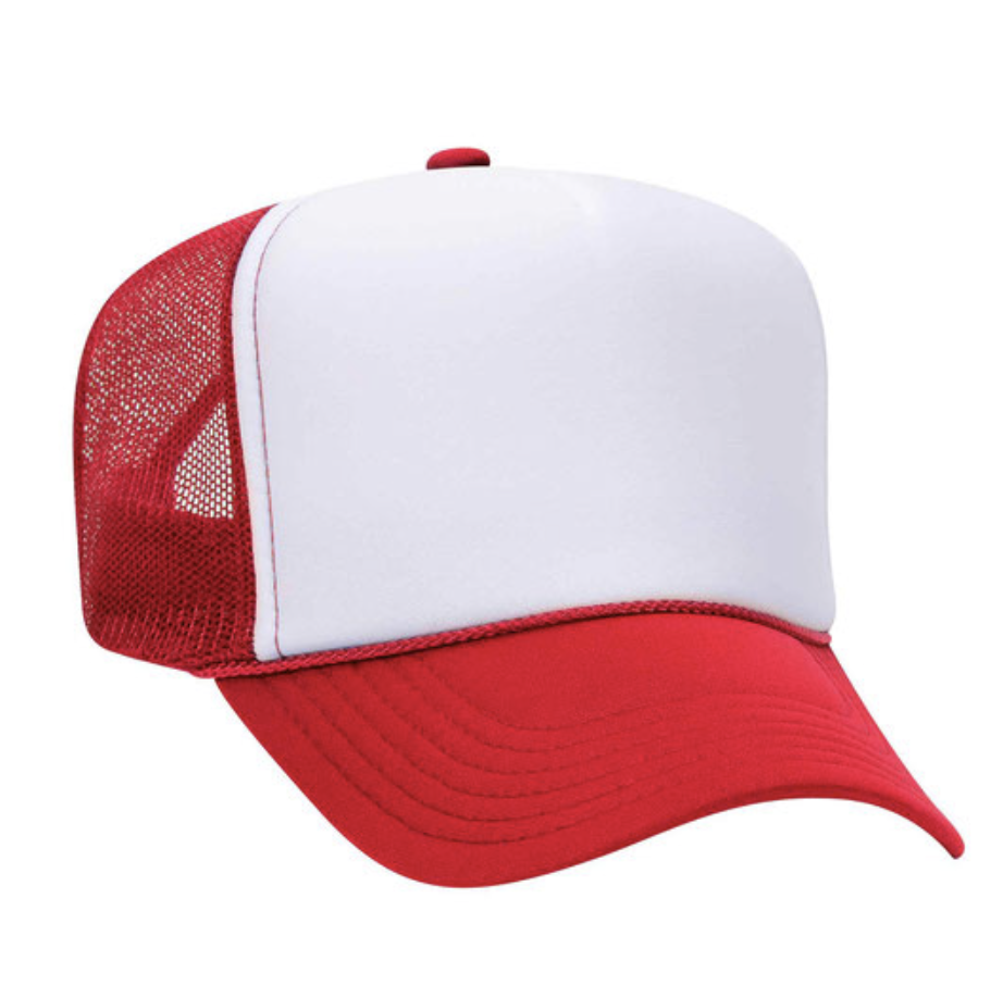 6 Pack Kids Mesh Trucker Hat DIY Sublimation Blank Baseball Hat